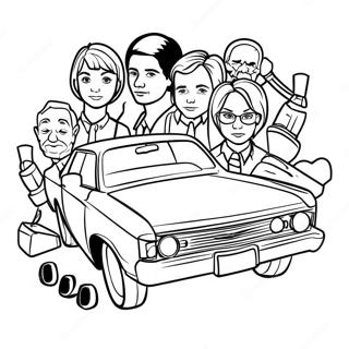 Criminal Minds Coloring Page 63519-52539