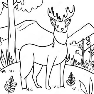 Great Smoky Mountains Wildlife Coloring Page 63530-52568