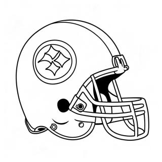 Pittsburgh Steelers Logo Coloring Page 6354-5076