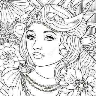 Creative Canva Coloring Page Design 63550-52577