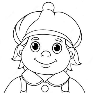 Noddy Coloring Page 63559-52587