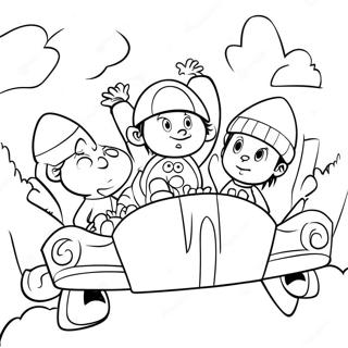 Noddy And Friends Adventure Coloring Page 63560-52601