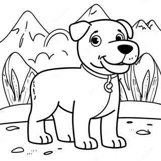 Adventurous Dug Coloring Page 63590-52614