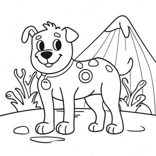 Adventurous Dug Coloring Page 63590-52616