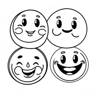 Laugh Now Cry Later Emoticon Coloring Page 63620-52640