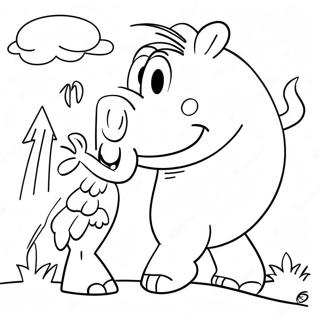 Turning Red Characters Coloring Page 63660-52668