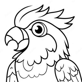 Cockatoo Coloring Page 63689-52694