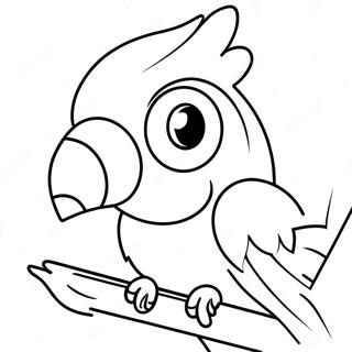 Cockatoo Coloring Page 63689-52696