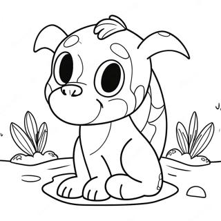 Adventurous Lil Petey Coloring Page 63720-52720