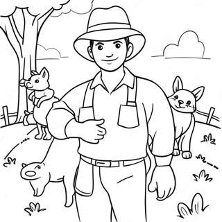 La Granja De Zenon Coloring Pages