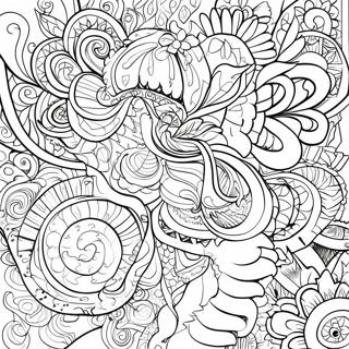 Realistic Tattoo Designs Coloring Page 63739-52735