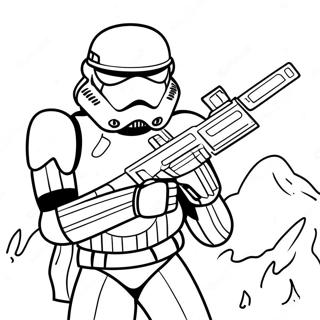 Fearsome Sith Trooper In Battle Coloring Page 63750-52747