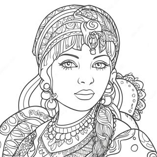 Posca Coloring Page 63779-52751