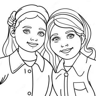 Best Sister Ever Coloring Page 63789-52782