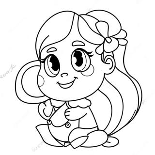 Best Sister Ever Coloring Page 63789-52783