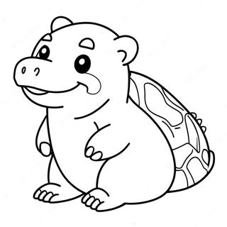 Slowpoke Coloring Page 63799-52770