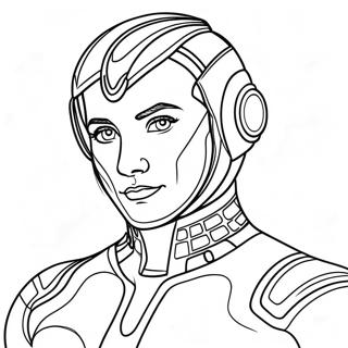 Tron Coloring Page 63819-52800