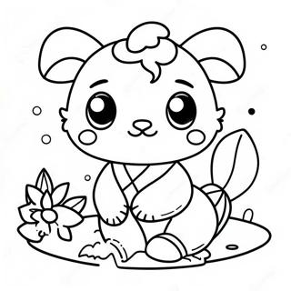 Lunar New Year 2024 Coloring Page 6384-5099