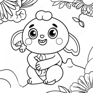 Lunar New Year 2024 Coloring Page 6384-5100