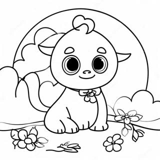 Lunar New Year 2024 Coloring Page 6384-5194