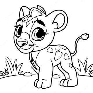 Kiara Lion Guard Coloring Page 63869-52834