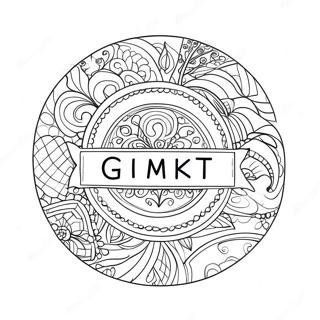 Gimkit Logo Coloring Page 63889-52852