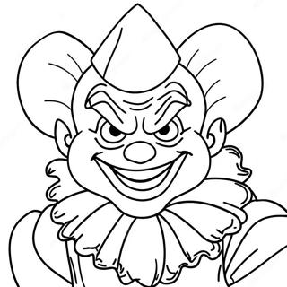 Killer Klowns Coloring Page 63899-52859