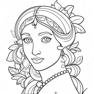 Red Coloring Page 63919-52890