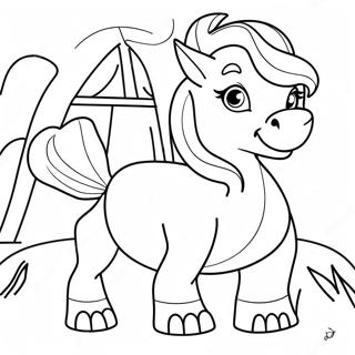 Adventurous Turning Red Abby Coloring Page 63960-52898