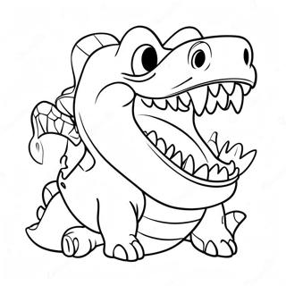 Chomper Coloring Page 63969-52903