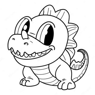 Chomper Coloring Page 63969-52904