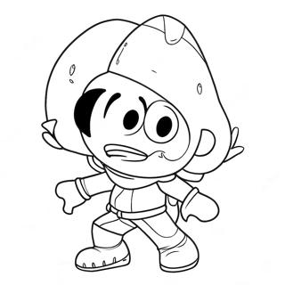 Pk Xd Character Adventure Coloring Page 63990-52934