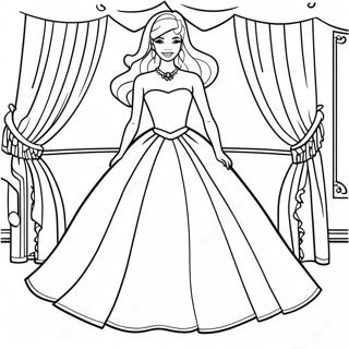 Barbie Swan Lake Coloring Pages