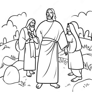 Parables Of Jesus Coloring Pages