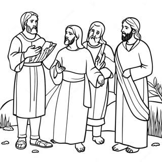 Parables Of Jesus Coloring Page 64029-52951