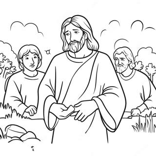 Parables Of Jesus Coloring Page 64029-52952