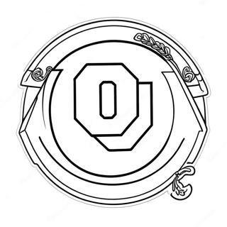 Oklahoma Sooners Logo Coloring Page 64039-52976