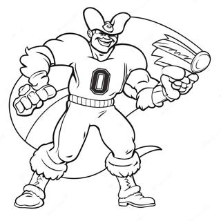 Oklahoma Sooners Coloring Pages