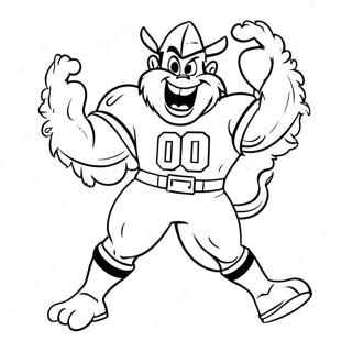 Oklahoma Sooners Mascot Coloring Page 64040-52966