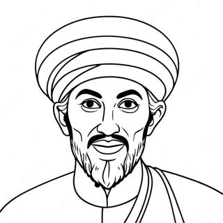 Prophet Muhammad Coloring Page 64049-52978