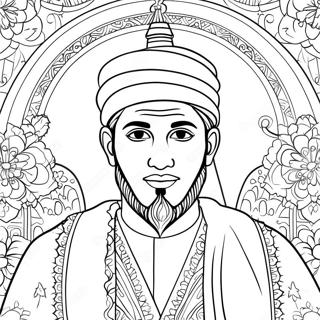 Prophet Muhammad Coloring Page 64049-52980