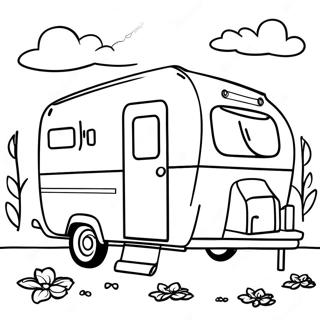 Camper Coloring Page 6404-5114