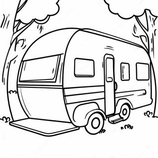 Camper Coloring Page 6404-5209