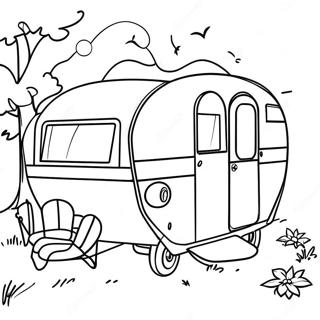 Camper Coloring Page 6404-5212