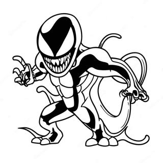 Among Us Venom Character Coloring Page 64089-53007