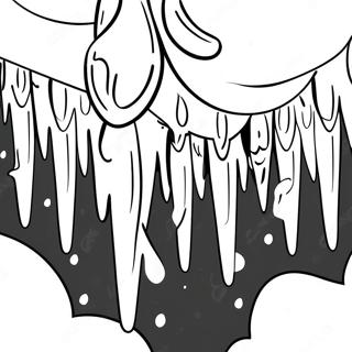 Sparkling Icicle Coloring Page 64110-53027