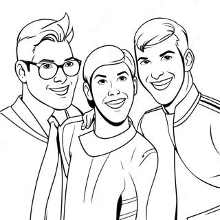 Glee Coloring Page 64129-53031