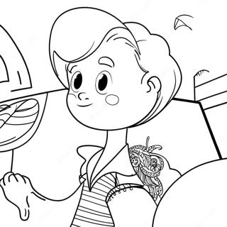 Glee Coloring Page 64129-53032