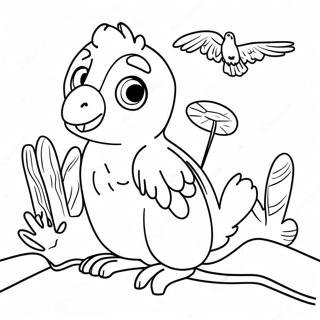 South America Animals Coloring Page 64139-53047