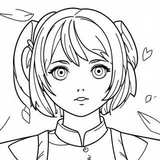 Anya Anime Coloring Page 64179-53074